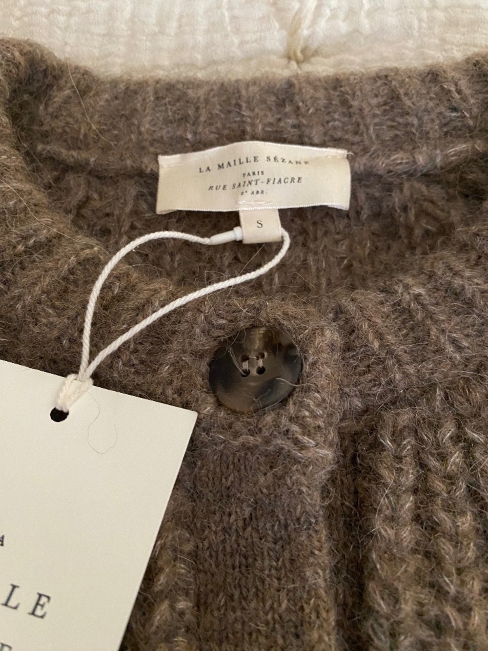 Sezane Emile 'Dark Taupe' NWT - Picture 8 of 11